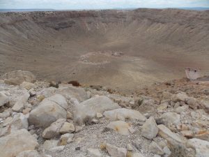 The best-preserved meteor crater in the world is located near Winslow, Arizona.